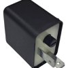 RELAY SENALERO UNIVERSAL 12V CONECTOR 2 PINES BOTON REGULABLE