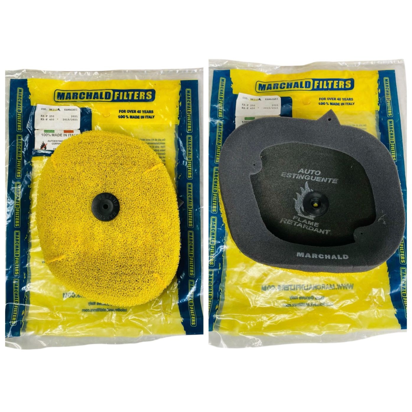 FILTRO AIRE RACING KX250F 2021 KX450F 19-20