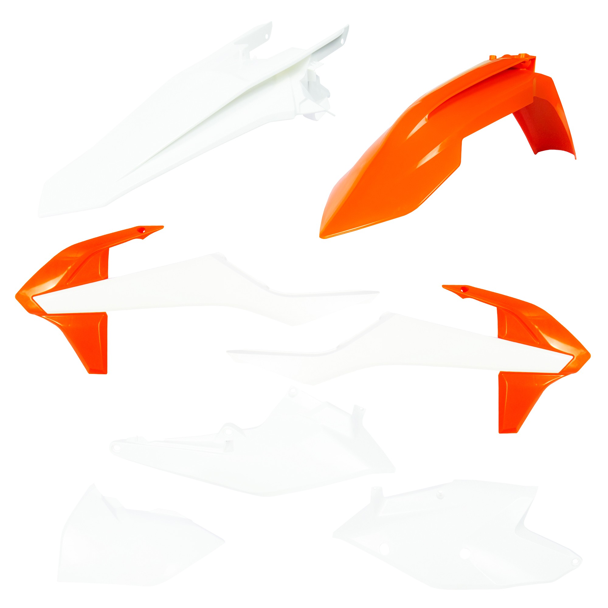 KIT ENCARENADO KTM CROS 16-18 ENDURO 17-19 NARANJA BLANCO