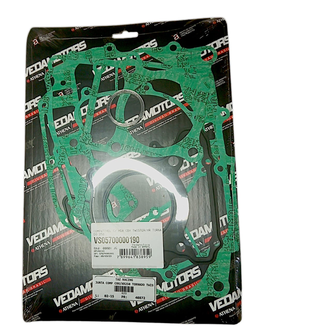 JG JUNTA COMP CBX/XR250 TORNADO TWISTER