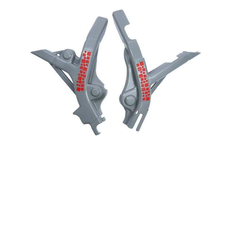 PROTECTOR CHASIS DEFENDER CRF230F GRIS ROJO