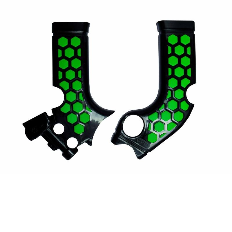 PROTECTOR CHASIS NEGRO VERDE KX250 21-22 KX450 19-