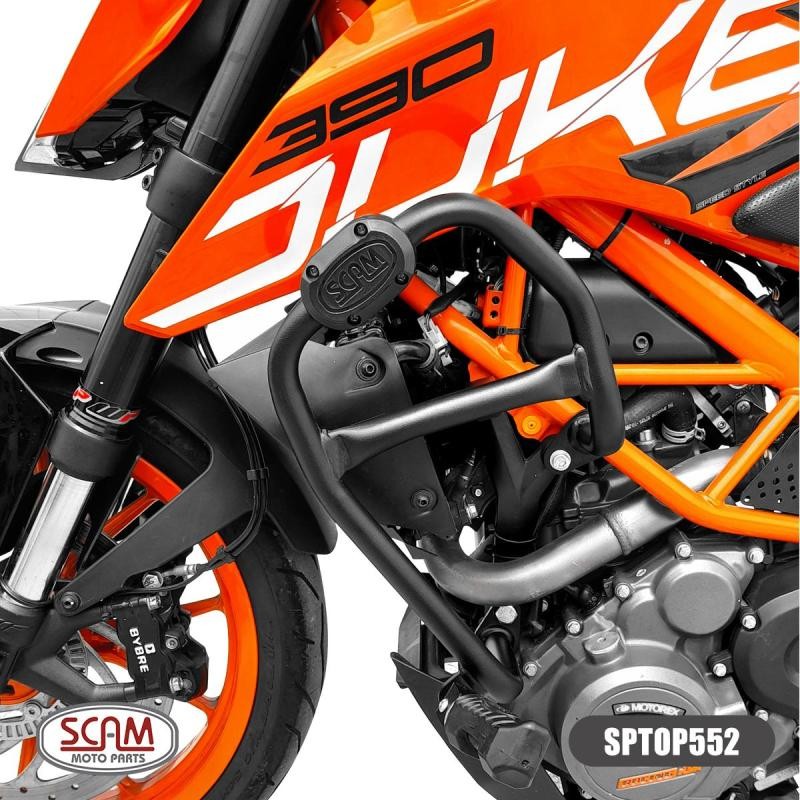 PROTECTOR MOTOR Y ENCARENADO KTM DUKE 390 19+ CON POSAPIE