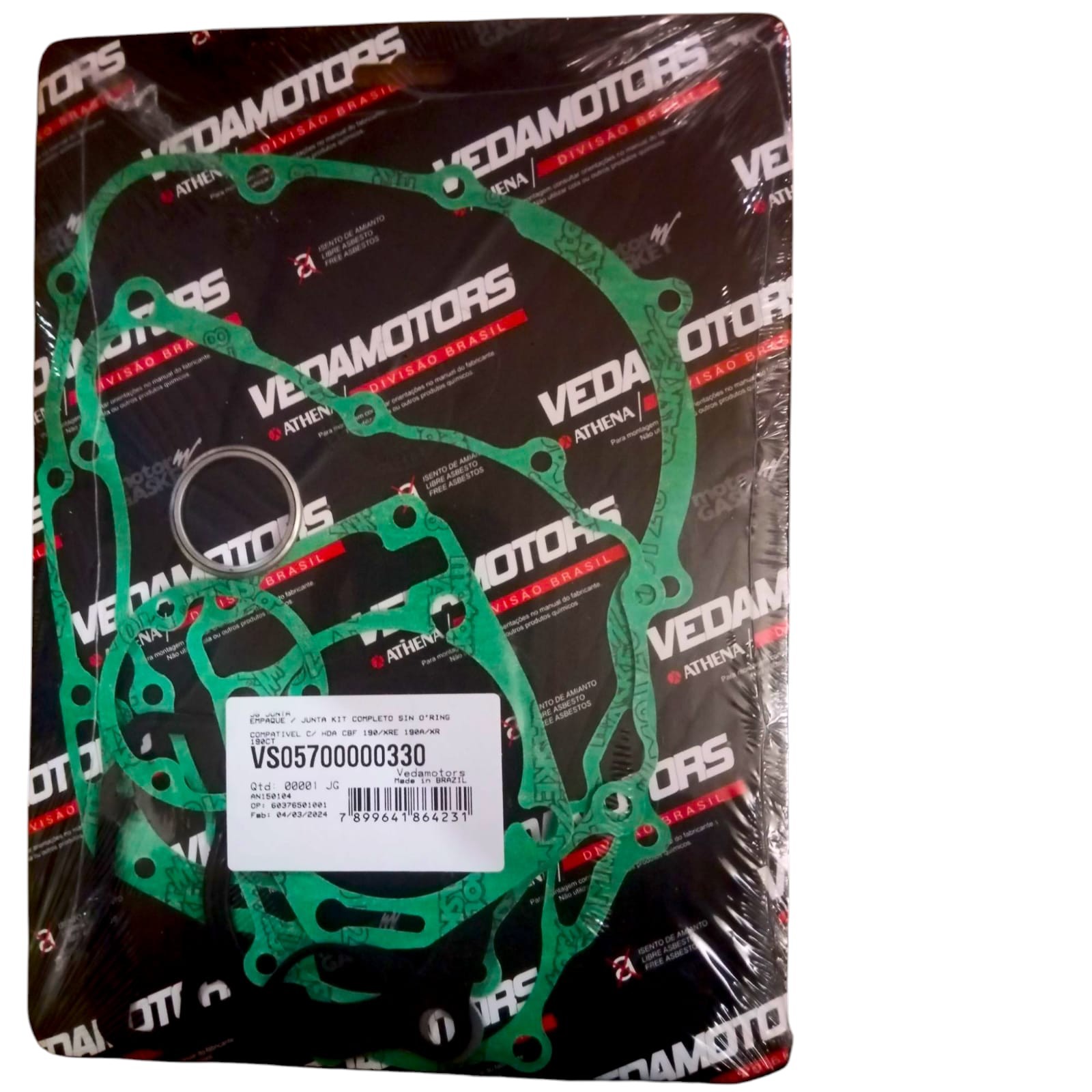 JG JUNTA COMP CB190F XR190L XRE190