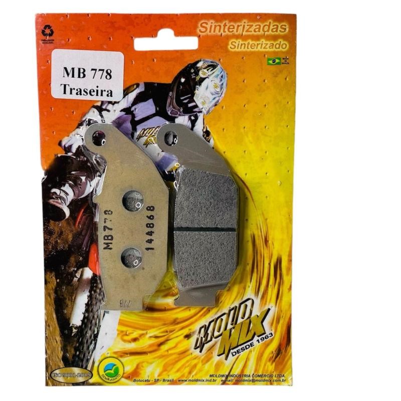 PASTILLA FRENO TRASERO CB250F CB300F XRE300