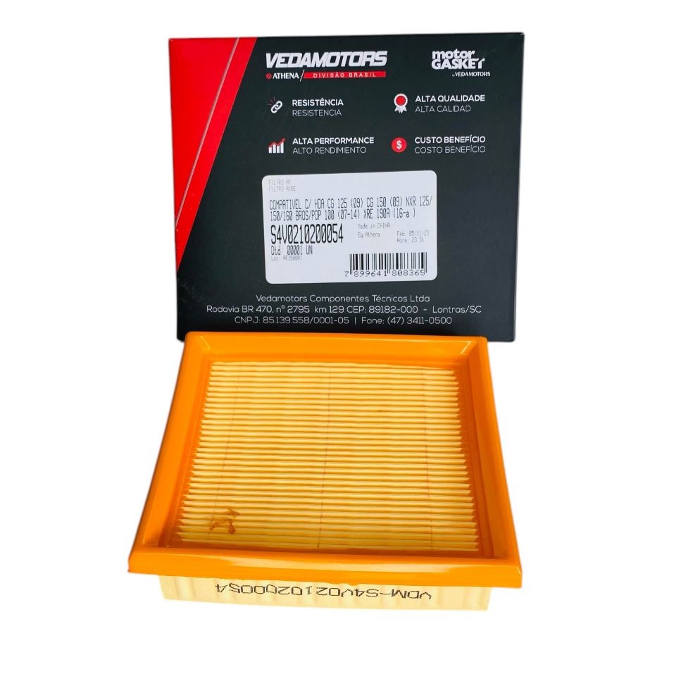 FILTRO AIRE BROS 125/150/160 XRE190