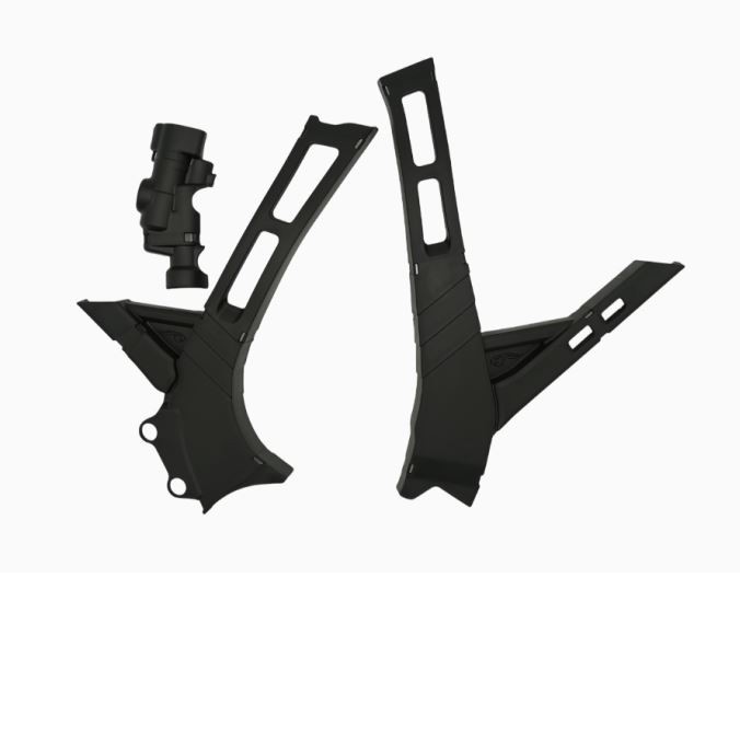 PROTECTOR CHASIS NEGRO YZ125 YZ250 YZ250X