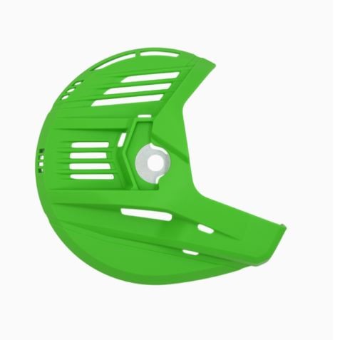 PROTECTOR DISCO DELANTERO VERDE YAMAHA HONDA KAWASAKI SHERCO