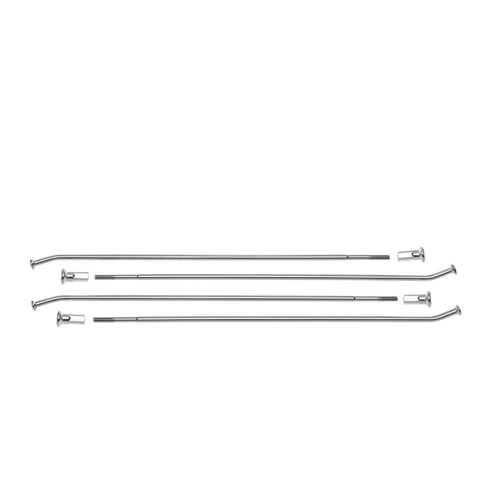 RAYOS DELANTERO XR250 TORNADO CRF230F CRF250F CROMADO 4MM LLANTA 21