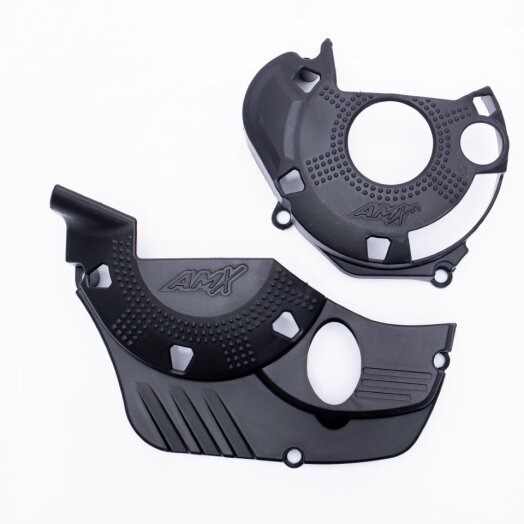 PROTECTOR COSTADO MOTOR CRF250F NEGRO