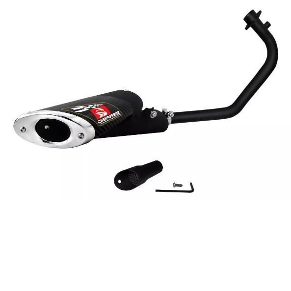 ESCAPE DEPORTIVO CB250F 16+ NEW TWISTER PUNTA CROM